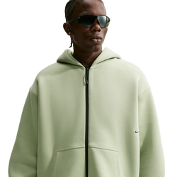 Men's - Nike Tech Fleece Ergo Full-Zip - Black/Jade Horizon