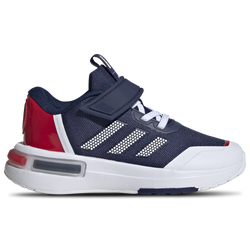 Boys' Grade School - adidas Racer x Captain America - Dark Blue/Silver Metallic/White