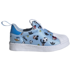 Boys' Toddler - adidas Originals Disney Mickey Mouse Superstar 360 - Clear Sky/White/Bright Blue