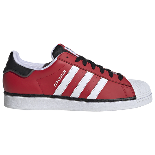 

adidas Originals Mens adidas Originals Superstar Low - Mens Running Shoes Better Scarlet/Charcoal/White Size 8.0