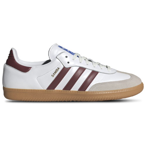 

adidas Originals Mens adidas Originals Samba - Mens Shoes White/Maroon Size 13.0