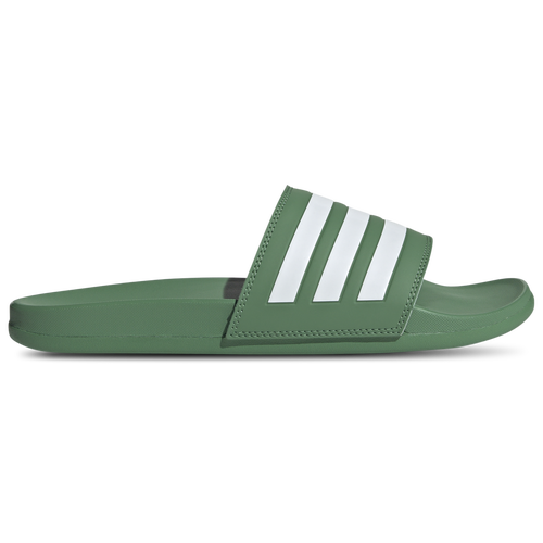 

adidas Mens adidas adilette Comfort Slides - Mens Shoes Preloved Green/Preloved Green/White Size 13.0