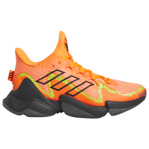 

Boys adidas adidas Mahomes 1 Impact FLX - Boys' Grade School Shoe Team Solar Orange/Team Solar Green/Core Black Size 05.0