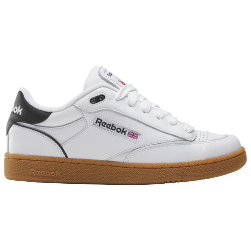 Shop Reebok Mens  Club C Bulc In Footwear White/ Rubber Gum/black