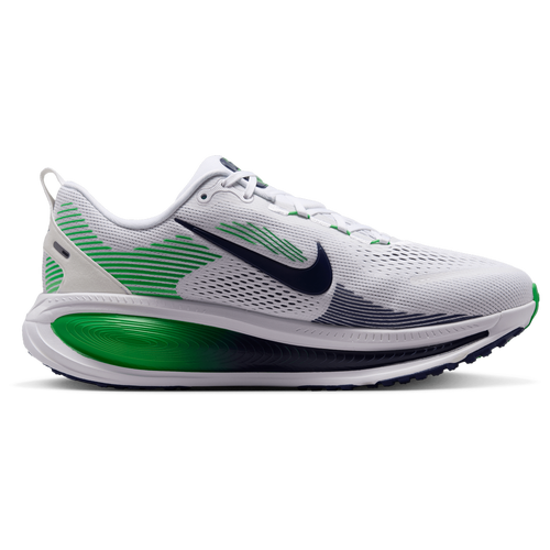 MENS - Nike Vomero 18 Wide - White/Midnight Navy Green Spark