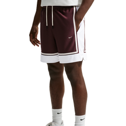 Men's - Nike Dri-FIT SI GM Pro 6IN Shorts - White/Pale Ivory/Burgundy Crush