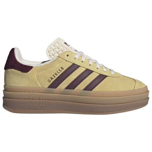 

adidas Originals Womens adidas Originals Gazelle Bold - Womens Running Shoes Yellow/Maroon Size 10.0