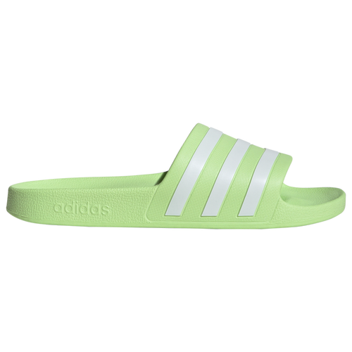 

adidas Mens adidas Adilette Aqua Slides - Mens Shoes Green Spark/White/Green Spark Size 8.0