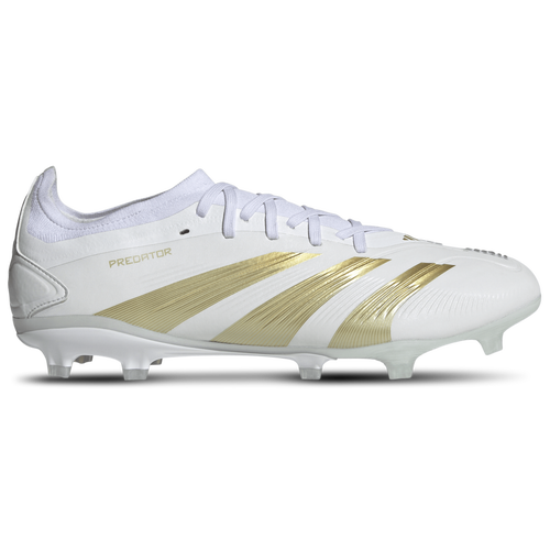 

adidas Mens adidas Predator Pro FG - Mens Soccer Shoes White/Gold Metallic/Sandy Beige Metallic Size 10.0