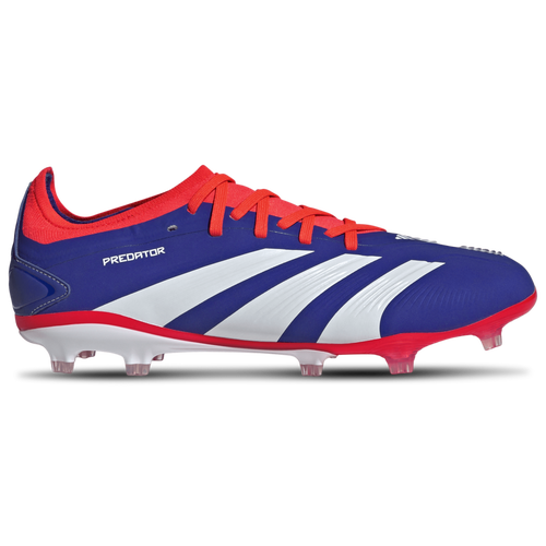 

adidas Mens adidas Predator Pro FG - Mens Soccer Shoes White/Solar Red/Lucid Blue Size 8.5