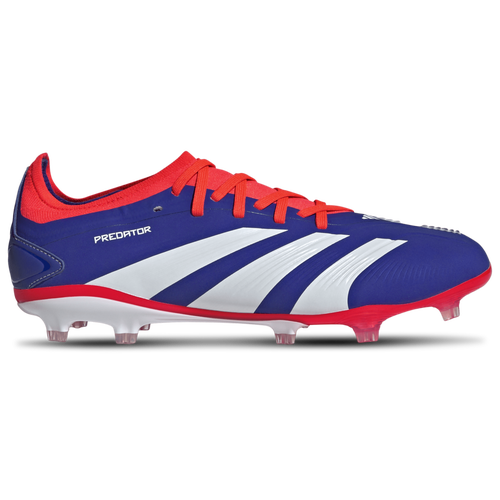 

adidas Mens adidas Predator Pro FG - Mens Soccer Shoes White/Solar Red/Lucid Blue Size 08.0