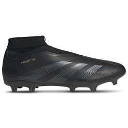 Men's - adidas Predator League Laceless FG - Black/Gold Metallic/Carbon