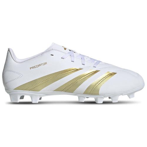 

adidas Mens adidas Predator Club FXG - Mens Soccer Shoes White/Gold Size 8.5