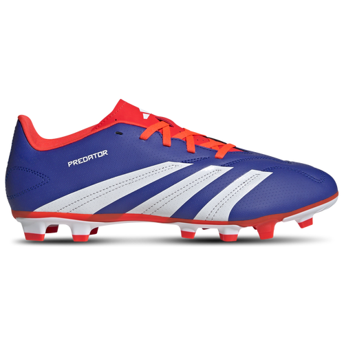 

adidas Mens adidas Predator Club Flex - Mens Soccer Shoes Lucid Blue/White/Solar Red Size 8.0