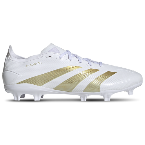 

adidas Mens adidas Predator League L FG - Mens Soccer Shoes White/Gold Size 8.5