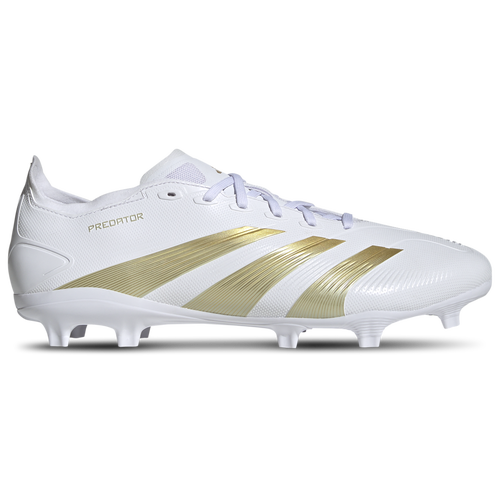 

adidas Mens adidas Predator League L FG - Mens Soccer Shoes White/Gold Size 12.0