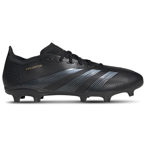 

adidas Mens adidas Predator League L FG - Mens Soccer Shoes Carbon/Black/Gold Metallic Size 10.5