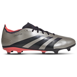 Men's - adidas Predator League L FG - Platin Metallic/Aurora Black/Turbo
