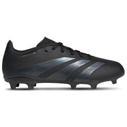 Boys' Grade School - adidas Predator League FG - Black/Gold Metallic/Carbon