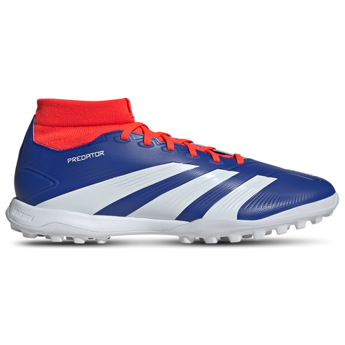 

adidas Mens adidas Predator League Turf - Mens Soccer Shoes Lucid Blue/White/Solar Red Size 10.5
