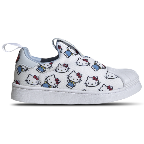 

Girls Preschool adidas Originals adidas Originals Hello Kitty Superstar 360 - Girls' Preschool Running Shoe White/Halo Blue/Blue Size 02.5