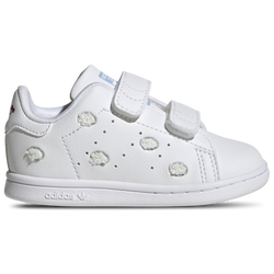 Girls' Toddler - adidas Originals Stan Smith x Hello Kitty - White/Grey/Blue