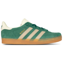 Boys' Preschool - adidas Originals Gazelle - Collegiate Green/Wonder Beige/Gold Metallic
