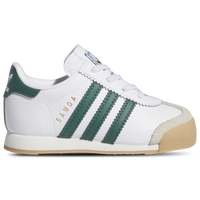 Adidas Originals Boys Samoa Shoes Collegiate Green White Size 04.0