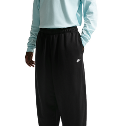 Men's - Nike Club OS French Terry Pant - Black/Black/White
