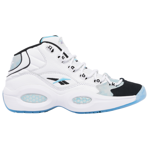 Reebok Mens  Question Mid Anuel Double Toe In White