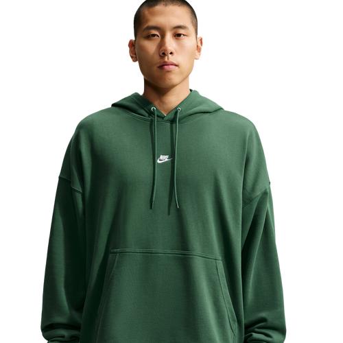 Nike Club French Terry Pullover Hoodie - Nike Fir/White