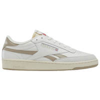 Reebok Club C revenge sneakers in off-white with brown detail