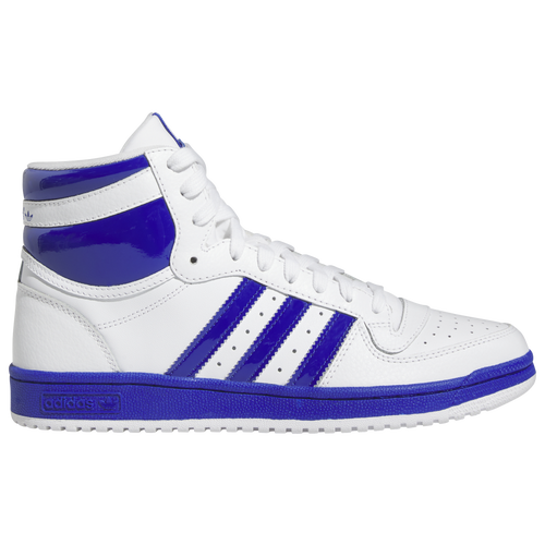 

adidas Mens adidas Top Ten - Mens Basketball Shoes White/Lucid Blue Size 09.0