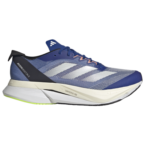 

adidas Mens adidas Adizero Boston 12 - Mens Running Shoes Team Royal Blue/Zero Metallic/Lucid Lemon Size 7.5