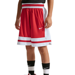 Boys' Grade School - Nike Basketball Game Shorts - Red/White