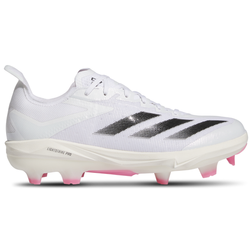 

adidas Mens adidas adiZero Electric+ TPU Dugout - Mens Baseball Shoes Off White/Black/White Size 12.0