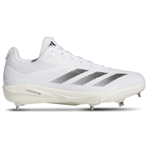 

adidas Mens adidas adiZero Electric Metal Dugout - Mens Baseball Shoes White/Black/Off White Size 10.5