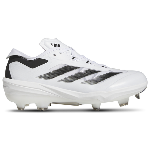 

adidas Mens adidas adiZero Impact TPU Dugout - Mens Baseball Shoes White/Black/White Size 10.5