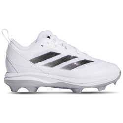 Boys' Grade School - adidas adiZero Instinct TPU Dugout - White/Black/Silver Metallic