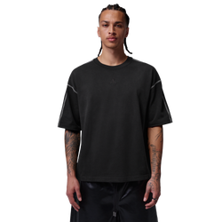 Men's - Jordan Flight Heavyweight SS Top - Black/Sail/Black
