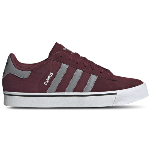 

adidas Mens adidas Campus Vulcanized - Mens Soccer Shoes Shadow Red/Grey/Gum Size 07.5