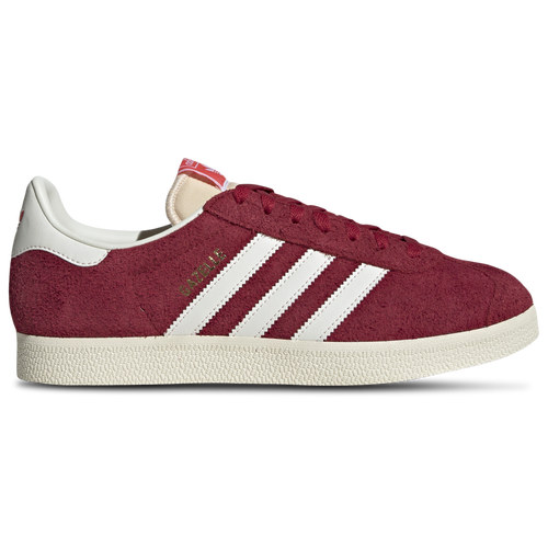 

adidas Originals Mens adidas Originals Gazelle Indoor - Mens Shoes Cream White/Off White/Team Victory Red Size 08.5