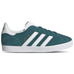 Girls' Grade School - adidas Originals Gazelle - Legacy Teal/Gold Metallic/White