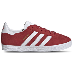 Girls' Grade School - adidas Originals Gazelle - Gold Metallic/Better Scarlet/White