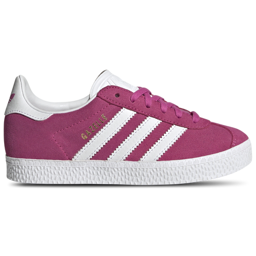 GIRLS - adidas Originals Gazelle  - Semi Lucid Fuchsia/White Gold Metallic