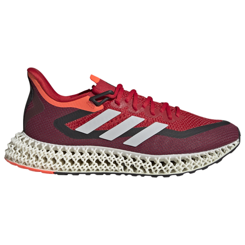 

adidas Mens adidas 4D FWD - Mens Running Shoes White/Better Scarlet/Solar Red Size 09.5