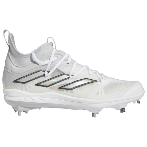 

adidas Mens adidas Adizero Afterburner 9 NWV - Mens Baseball Shoes Silver/White/Grey Size 8.0