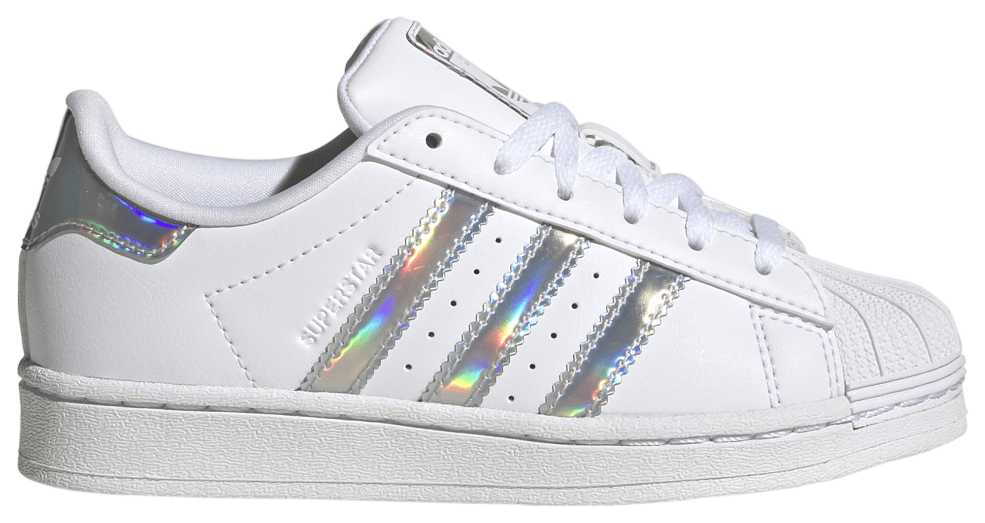 Adidas superstar girls size 2 on sale