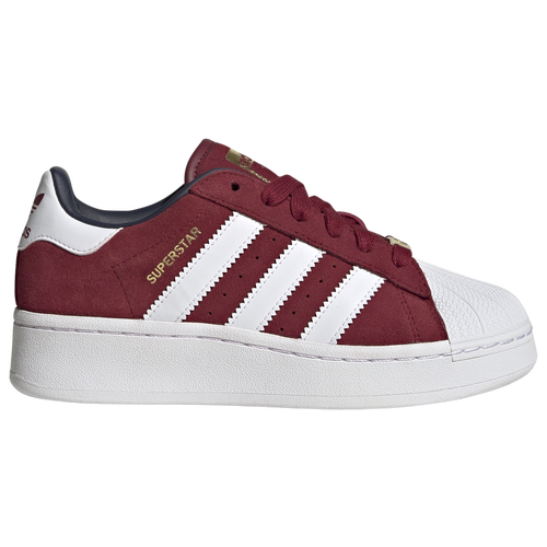 

adidas Originals Boys adidas Originals Superstar XLG - Boys' Grade School Shoes Collegiate Burgundy/Collegiate Navy/White Size 03.5