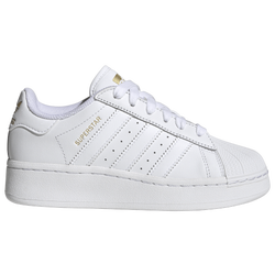 Boys' Grade School - adidas Originals XLG Superstar - White/White